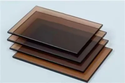 Zlatno bronzano float staklo